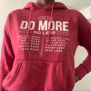 small forever to do list hoodie